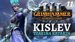 THAWINSPIRING  SFO Immortal Empires  Total War Warhammer 3  Kislev  Tzarina Katarin 11 [upl. by Rialcnis]