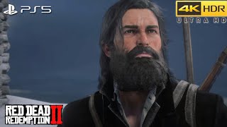 John Kills Micah and Avenges Arthur Morgan  Red Dead Redemption 2 Ending  PS5 4K HDR 60FPS [upl. by Wise]