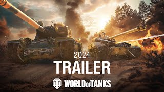 World of Tanks  Trailer 2024 [upl. by Oberheim40]