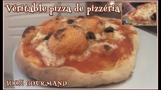 Réussir la vraie pizza comme à la pizzeria [upl. by Gytle]