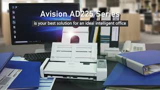 케이제이엔시스 AVISION AD225 고속스캐너 북스캐너 문서스캐너 분당 25PPM 속도와 25매 적재 컴팩트 디자인 [upl. by Paloma]