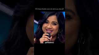 Marhami sa dhadak by shreya shreyaghoshal viralvideo indiansingerindianidolytshortsshortsfeed [upl. by Selby]