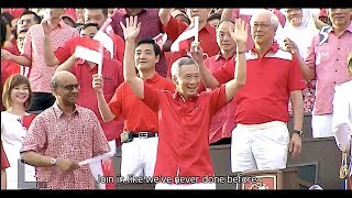 NDP 2017 PM Lee arrival Best Quality Henry Park Primary School [upl. by Schoenburg]