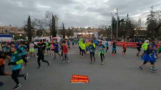 40ª San Silvestre  31122022 Toledana  Salida [upl. by Galatia]