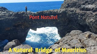 Pont Naturel A Natural Bridge of Mauritius [upl. by Jeth540]