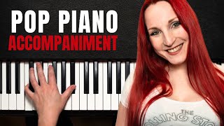 BEAUTIFUL Pop Piano Accompaniment in 3 STEPS [upl. by Eenaej81]