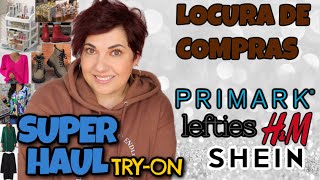 🛒 SUPER HAUL INVIERNO ♥️ Últimas compras de ROPA  PRIMARK LEFTIES HampM y SHEIN ✨ ⎥Monica Vizuete [upl. by Ocana]