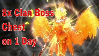 8x Clan Boss Chest on 1 Day  Legendary Champ Crafting  F2P  Raid Shadow Legends [upl. by Zephaniah291]