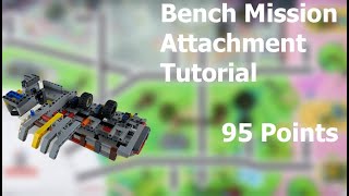 FLL Replay Bench Mission 95 Points Tutorial  Building Instructions [upl. by Anelec]