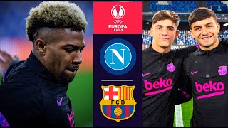 🔥 MATCH PREVIEW NAPOLI  BARÇA 🔥 202122 [upl. by Navannod]