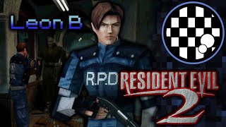 Resident Evil 2  Leon B  PS1 Version [upl. by Leela627]