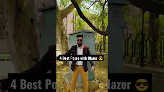 Poses for Boys💥 😎  Blazer For Men 🔥 Blazer outfit ideas✨shorts viralshorts photoshoot blazer [upl. by Derrej284]