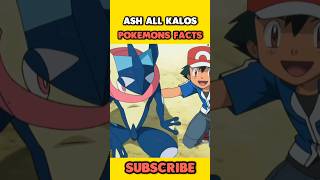 Ash All Kalos Pokemons Facts 🔥 shorts [upl. by Angadreme]