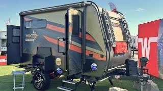 New Lightweight Travel Trailer  Winnebago Hike 100 FLX Full Walkthrough [upl. by Notelrahc]