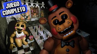 FIVE NIGHTS AT FREDDYS 2  JUEGO COMPLETO EN ESPAÑOL  Full Game Walkthrough [upl. by Roban398]