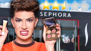 Testing The WORST Rated Makeup From Sephora [upl. by Alioz69]