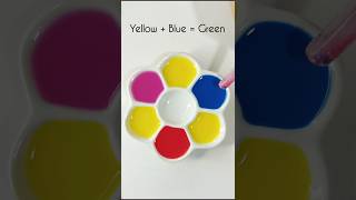 How To Make New Color Trend With Primary YelloW Color colormixing [upl. by Katya]