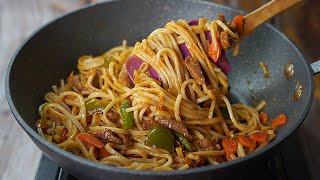 Make This Dinner Recipe And Youll Be Amazed Simple And Easy Dinner Idea  Beef Pasta [upl. by Ahsinad]