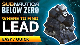 Where to Find Lead  Subnautica Below Zero [upl. by Kenwee143]