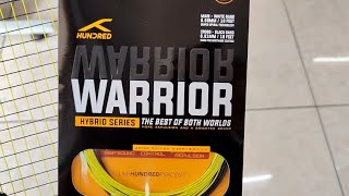 review senar hybrid Hundred Warrior senar 068 VS 061 senar bagus diharga menengah [upl. by Ayatal]