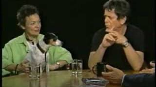 Laurie Anderson amp Lou Reed Interviewed by Charlie Rose 2003  Part One [upl. by Trembly768]