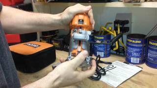 Ridgid 1 12 hp compact router [upl. by Ahsinyar154]