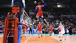 Earvin Ngapeth  The Most Creative Volleyball Player in History  Magic Skills [upl. by Anavi]