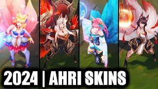 Interesting Facts About EVERY Ahri Skin  League of Legends [upl. by Niltak]