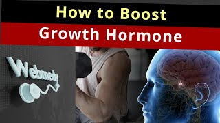 How to increase Growth Hormone  Boost HGH Levels Naturally [upl. by Ahtabat]