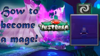 Vesteria  How to become a mage [upl. by Anifled]