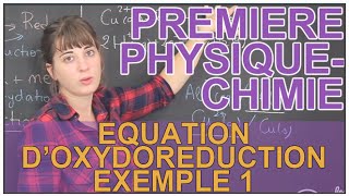 Oxydant réducteur et équation doxydoréduction  Ex 1  PhysiqueChimie 1ère  Les Bons Profs [upl. by Dlareg462]