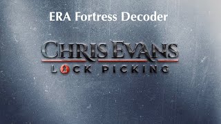 ERA Fortress Strongbolt Decoder [upl. by Busch866]