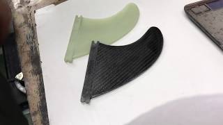 PART 4 SURF FINS CARBON FIBER MOULDS [upl. by Cirnek]