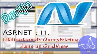 ASPNET  11 Utilisation de QueryString dans un GridView question dexamen [upl. by Nnek]