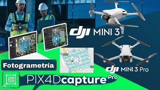 DJI MINI 3 y PIX4D para Fotogrametría Modelado 3D Ortofotos en Español [upl. by Trilly503]