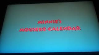 Minnies MousekeCalendar [upl. by Remmer]