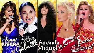 Ana Gabriel Rocío Dúrcal Amanda Miguel Marisela Y Jenni Rivera EXITOS Mix Sus Mejores Canciones [upl. by Leugimsiul]