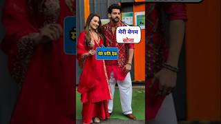 Sonakshi sinha in red sharara suit with zaheer iqbal in red kurta pajama sonakshisinha shorts [upl. by Nesyaj]