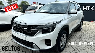 2023 Kia Seltos HTK Base Model  Price Features Interiors  Kia Seltos HTK 2023 Review New Seltos [upl. by Hezekiah]