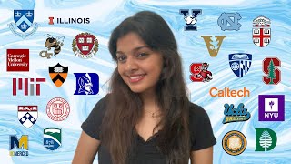 COLLEGE DECISION REACTIONS w merit scholarships 2023  all 8 ivies ivy UCs t20s and more [upl. by Pet818]