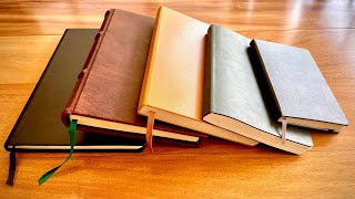 My Top 5 Notebooks  Journals [upl. by Aneetsirhc]