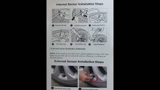 Deelife TPMS Solar Tyre Pressure Monitoring Control System manual [upl. by Carmella]