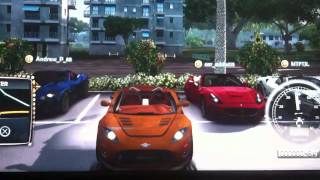 TDU2 convertible car meet parking [upl. by Hildebrandt]