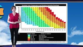 Indice Humidex ecco come varia la temperatura percepita con lumidità [upl. by Coretta]