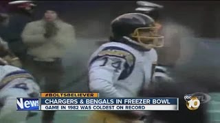 BoltsBengals faced off In Freezer Bowl 1982 playoff game coldest in NFL history [upl. by Sada]