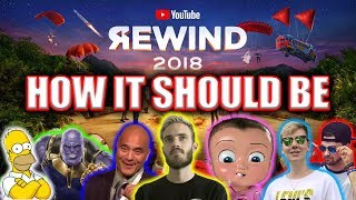 What YouTube Rewind 2018 SHOULD HAVE Looked Like Meme Edition [upl. by Weinstock]