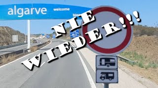 Algarve mit Wohnmobil Über Campingverbote Freistehen uvm VLOG 23 Vanlife  Roadtrip Portugal [upl. by Aramac]