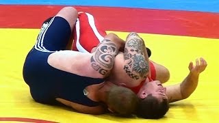 GrecoRoman Wrestling 97kg  WinklerSVG Fachsenfeld vs PribilSC Anger [upl. by Aeht]