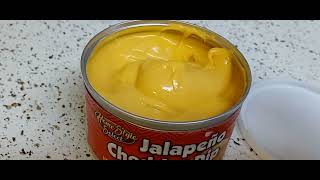 Dollar tree Jalapeño cheddar dip review [upl. by Nadabb]