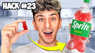 I Tried EVERY Viral TikTok Food Hack [upl. by Ellennod]